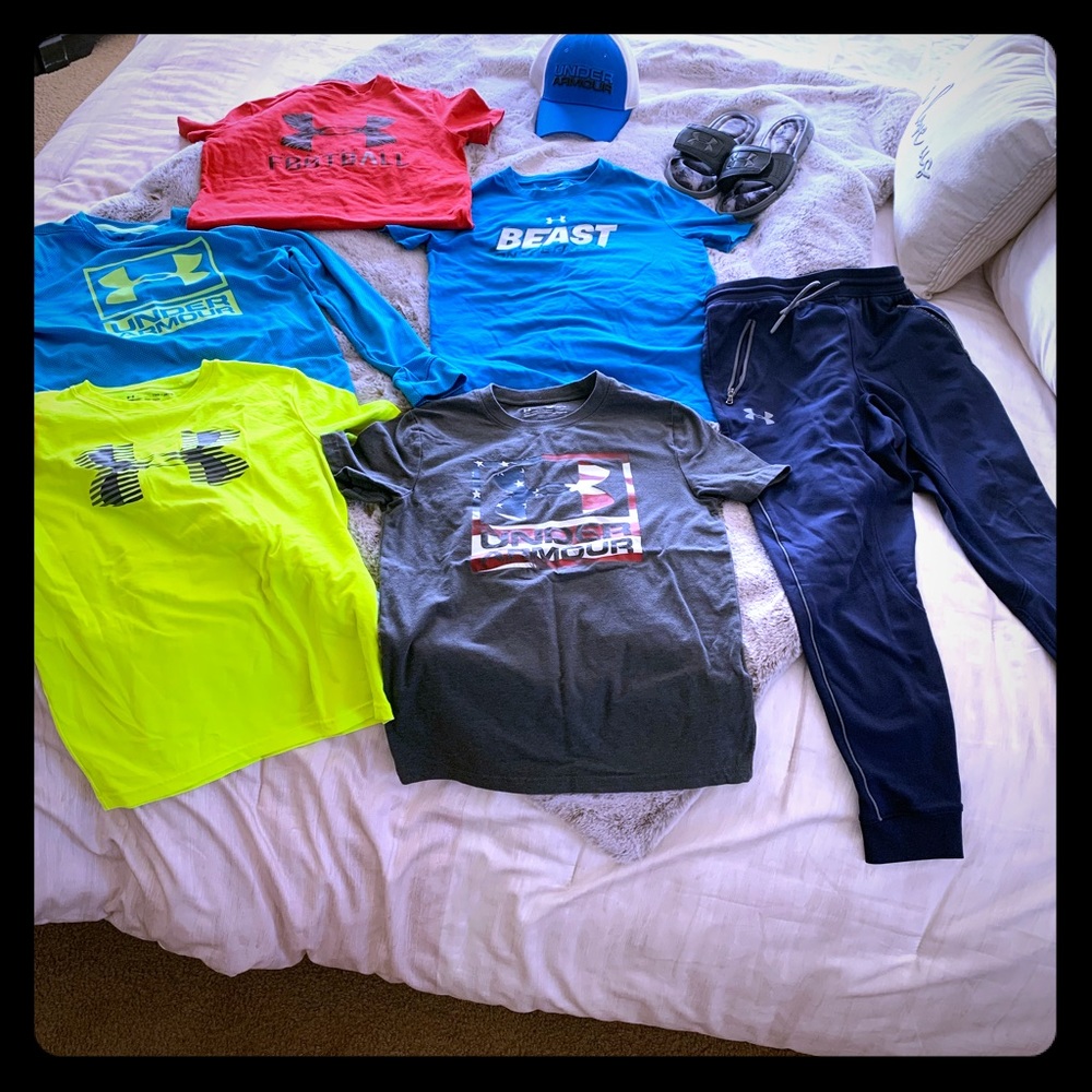Boys Under Armour bundle